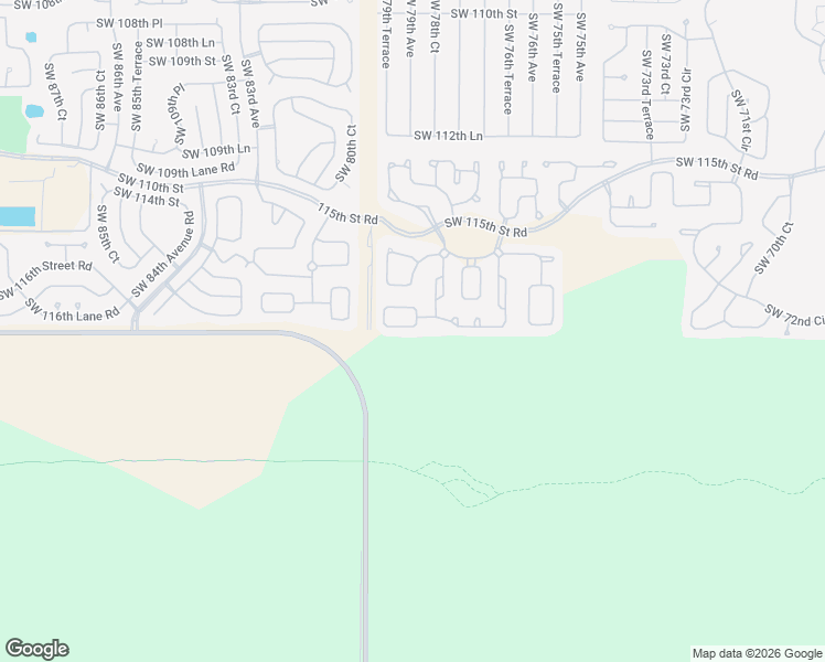 map of restaurants, bars, coffee shops, grocery stores, and more near 11755 Southwest 79th Circle in Ocala