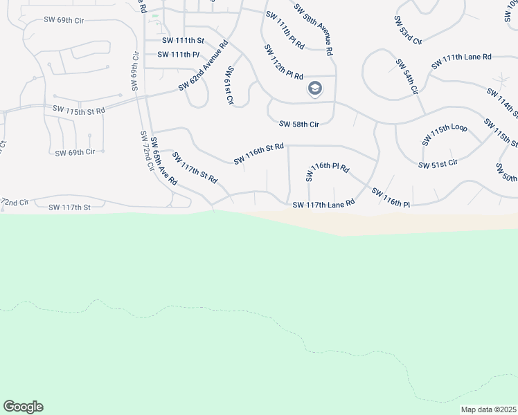 map of restaurants, bars, coffee shops, grocery stores, and more near 6000 Southwest 117th Lane Road in Ocala