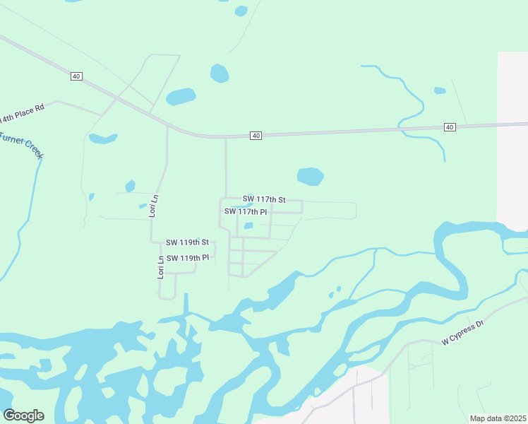 map of restaurants, bars, coffee shops, grocery stores, and more near 22860 Southwest 117th Place in Dunnellon