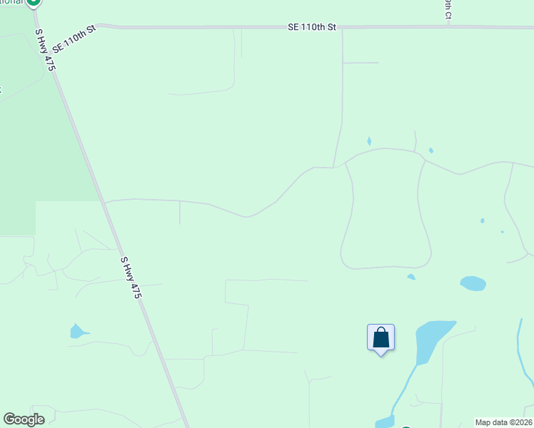 map of restaurants, bars, coffee shops, grocery stores, and more near Unnamed Road in Ocala