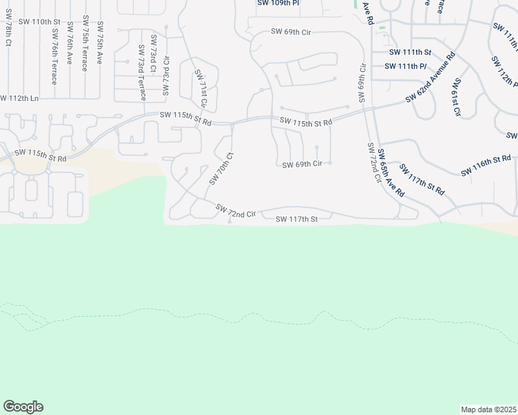 map of restaurants, bars, coffee shops, grocery stores, and more near 11585 Southwest 72nd Circle in Ocala