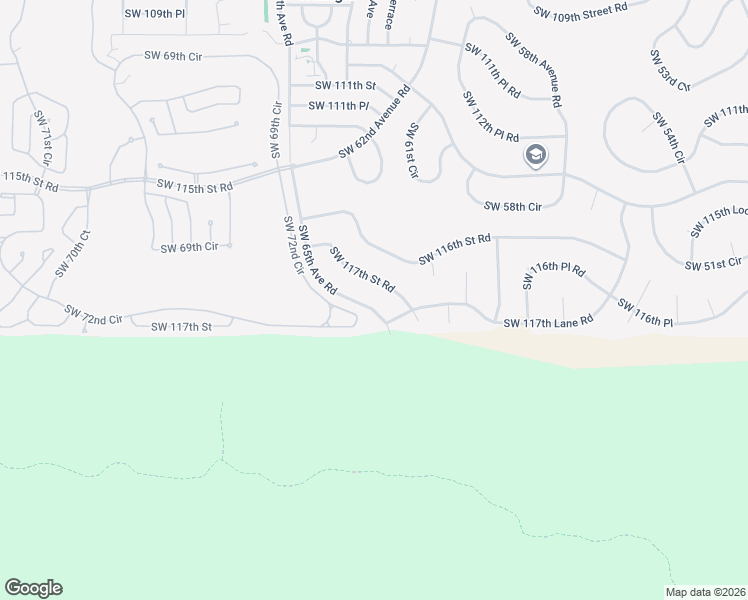 map of restaurants, bars, coffee shops, grocery stores, and more near 11613 Southwest 65th Avenue Road in Ocala