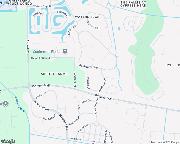 map of restaurants, bars, coffee shops, grocery stores, and more near 1845 Creekwater Boulevard in Port Orange