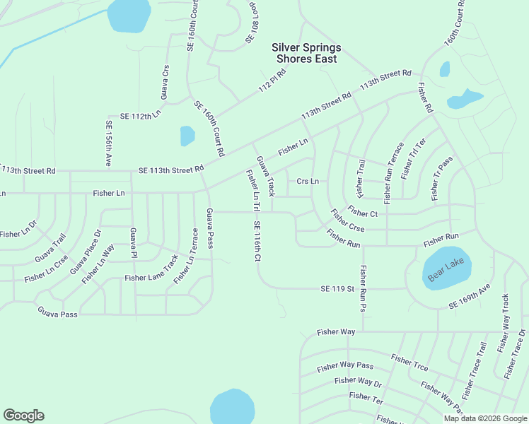 map of restaurants, bars, coffee shops, grocery stores, and more near 11641 Southeast 161st Court in Ocklawaha
