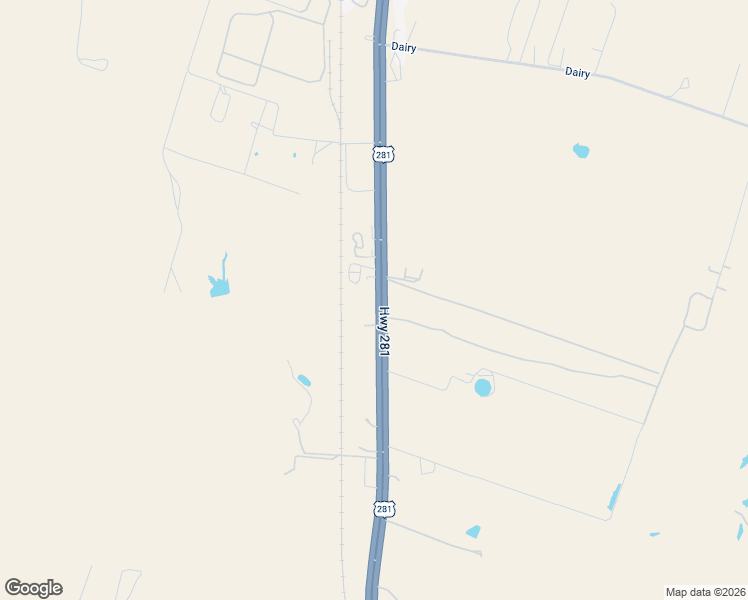 map of restaurants, bars, coffee shops, grocery stores, and more near 6889 U.S. 281 in Pleasanton