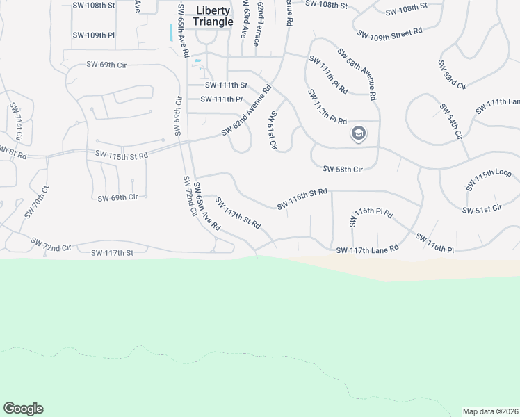 map of restaurants, bars, coffee shops, grocery stores, and more near 6249 Southwest 116th Street Road in Ocala