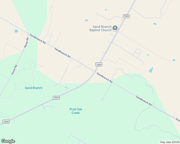 map of restaurants, bars, coffee shops, grocery stores, and more near 1274 Sandbranch Road in Bigfoot