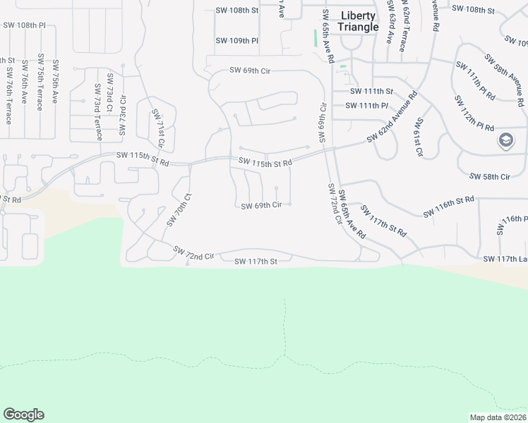 map of restaurants, bars, coffee shops, grocery stores, and more near 11542 Southwest 69th Circle in Ocala