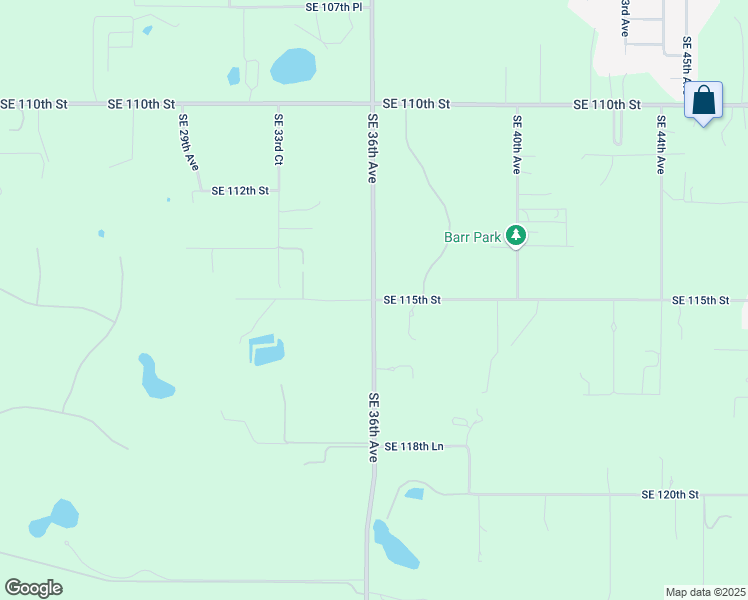 map of restaurants, bars, coffee shops, grocery stores, and more near Southeast 36th Avenue in Belleview
