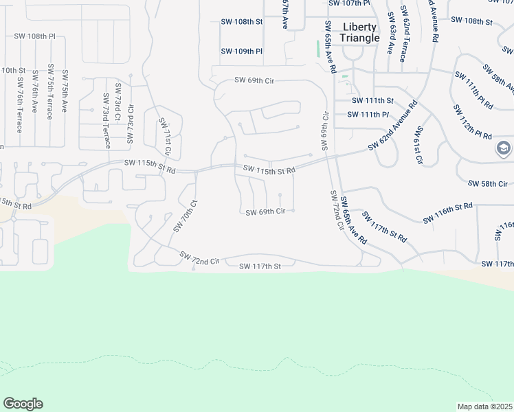 map of restaurants, bars, coffee shops, grocery stores, and more near 11542 Southwest 69th Circle in Ocala