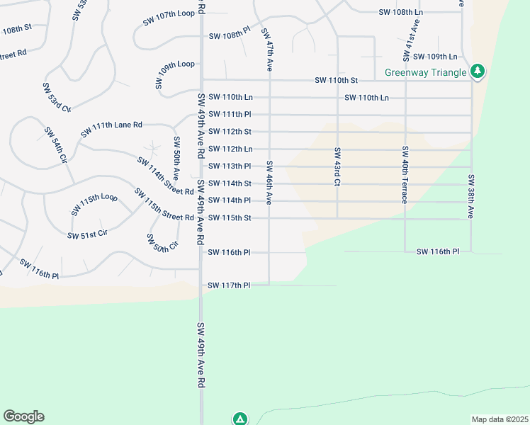 map of restaurants, bars, coffee shops, grocery stores, and more near 11490 Southwest 46th Avenue in Ocala