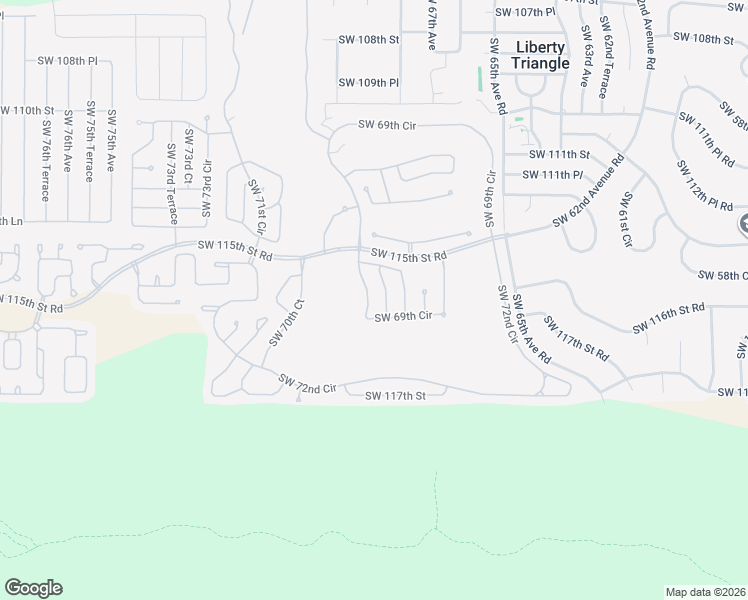 map of restaurants, bars, coffee shops, grocery stores, and more near 11429 Southwest 69th Circle in Ocala
