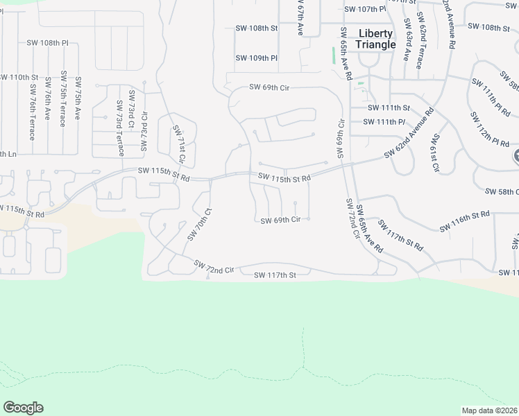 map of restaurants, bars, coffee shops, grocery stores, and more near 11429 Southwest 69th Circle in Ocala
