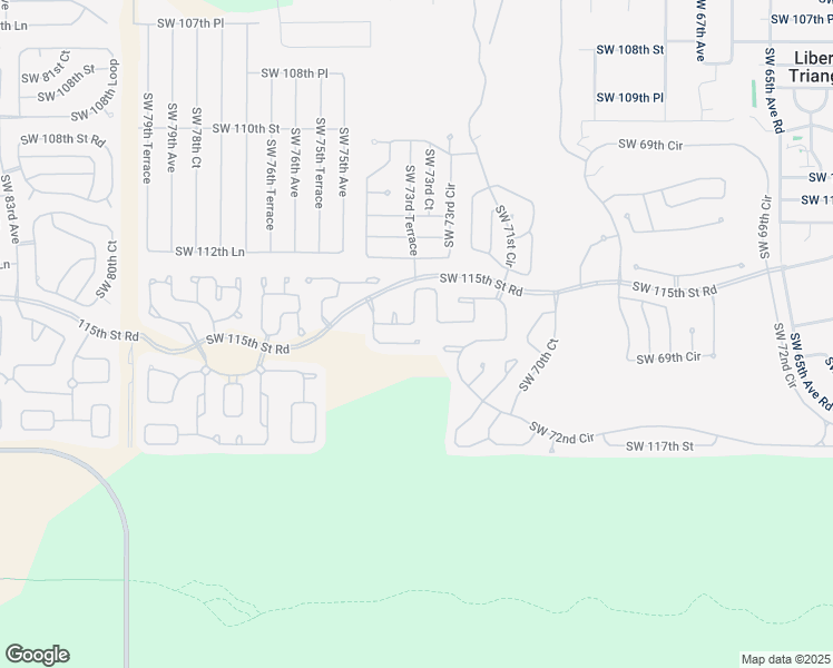 map of restaurants, bars, coffee shops, grocery stores, and more near 7393 Southwest 115th Place in Ocala