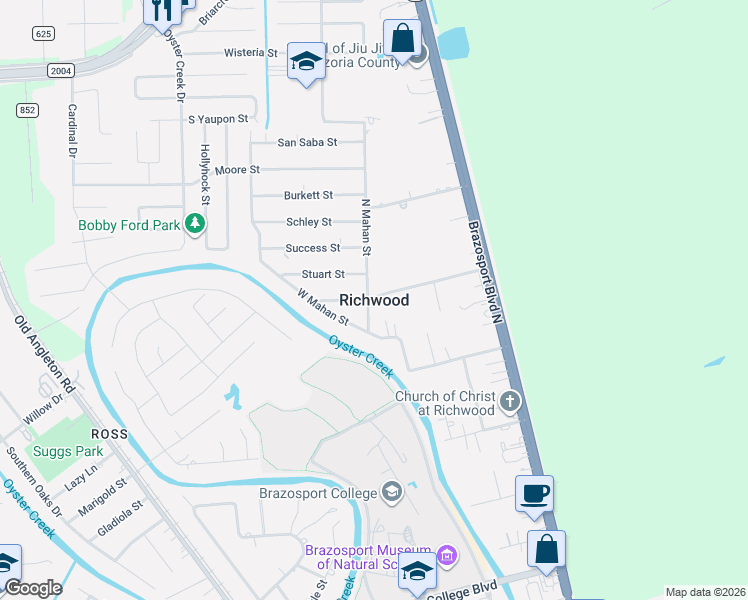 map of restaurants, bars, coffee shops, grocery stores, and more near in Richwood