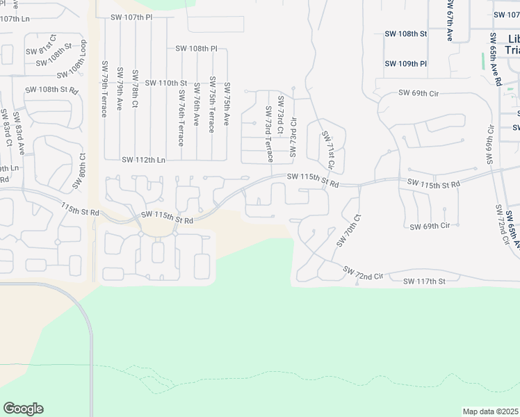 map of restaurants, bars, coffee shops, grocery stores, and more near 7393 Southwest 115th Place in Ocala