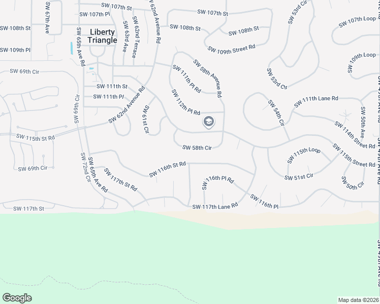map of restaurants, bars, coffee shops, grocery stores, and more near 11356 Southwest 58th Circle in Ocala