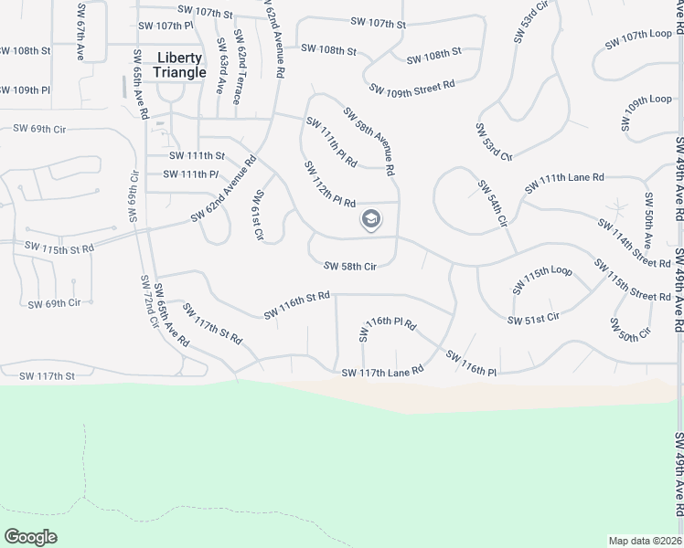 map of restaurants, bars, coffee shops, grocery stores, and more near 11356 Southwest 58th Circle in Ocala