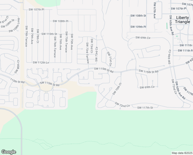 map of restaurants, bars, coffee shops, grocery stores, and more near 7313 Southwest 115th Place in Ocala