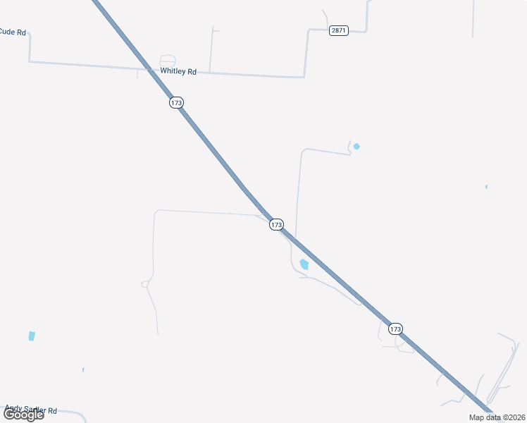 map of restaurants, bars, coffee shops, grocery stores, and more near 2742 Texas 173 in Bigfoot