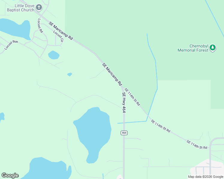 map of restaurants, bars, coffee shops, grocery stores, and more near 12658 Southeast Maricamp Road in Ocklawaha