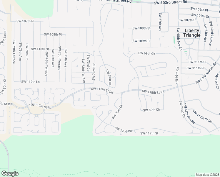 map of restaurants, bars, coffee shops, grocery stores, and more near 7131 Southwest 113th Loop in Ocala