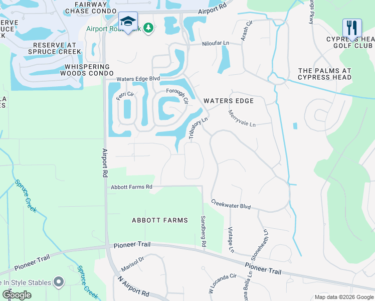 map of restaurants, bars, coffee shops, grocery stores, and more near 6787 Calistoga Circle in Port Orange