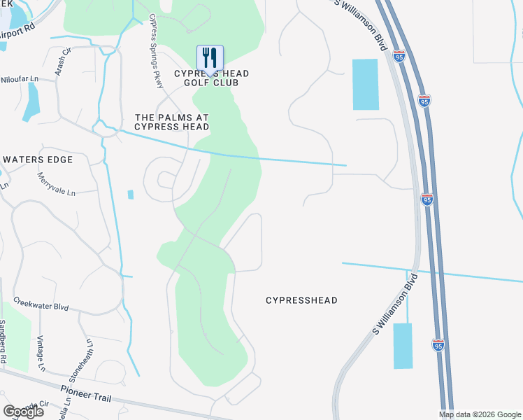 map of restaurants, bars, coffee shops, grocery stores, and more near 1117 Crystal Creek Drive in Port Orange