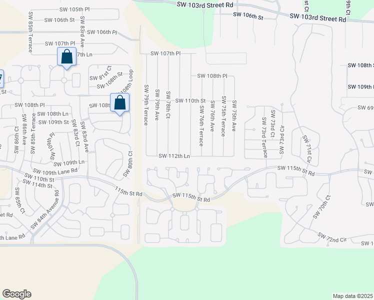 map of restaurants, bars, coffee shops, grocery stores, and more near 11252 Southwest 77th Court in Ocala