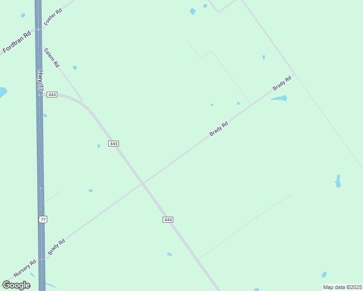 map of restaurants, bars, coffee shops, grocery stores, and more near Brady Road in Yoakum