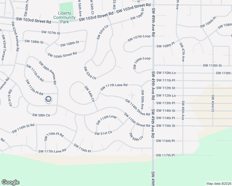 map of restaurants, bars, coffee shops, grocery stores, and more near 5259 Southwest 114th Street Road in Ocala