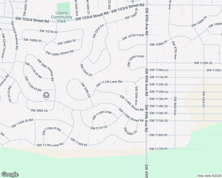map of restaurants, bars, coffee shops, grocery stores, and more near 5259 Southwest 114th Street Road in Ocala