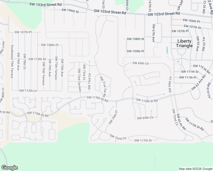 map of restaurants, bars, coffee shops, grocery stores, and more near 11230 SW 71st Ct in Ocala