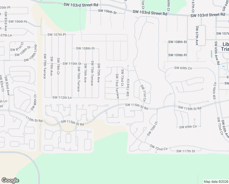 map of restaurants, bars, coffee shops, grocery stores, and more near 7393 Southwest 112th Place in Ocala