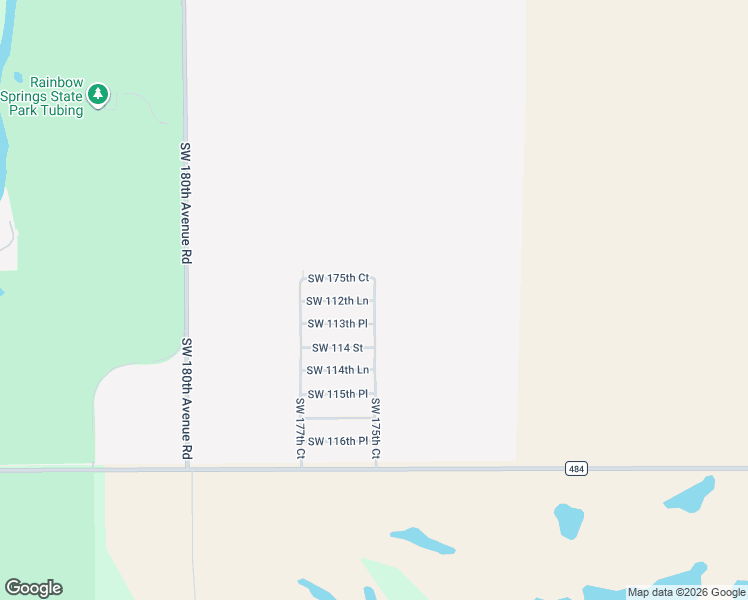 map of restaurants, bars, coffee shops, grocery stores, and more near 17500 Southwest 112th Lane in Dunnellon