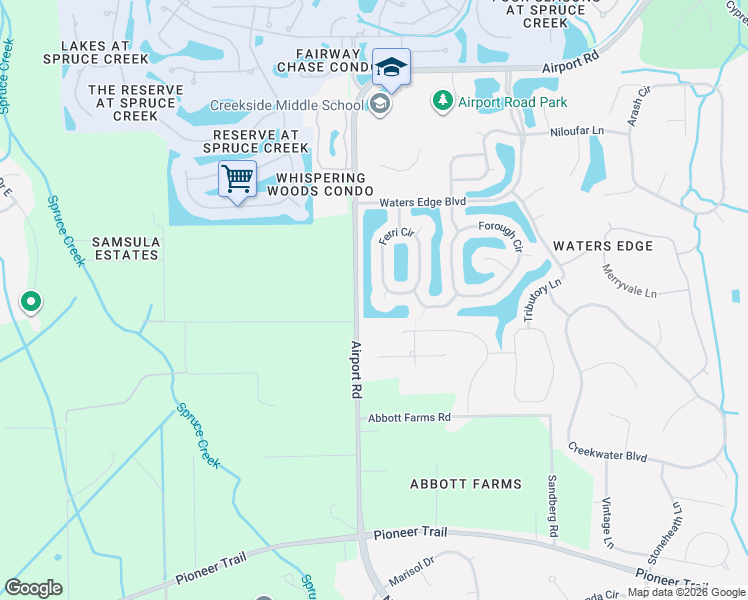 map of restaurants, bars, coffee shops, grocery stores, and more near 1956 Ali Court in Port Orange