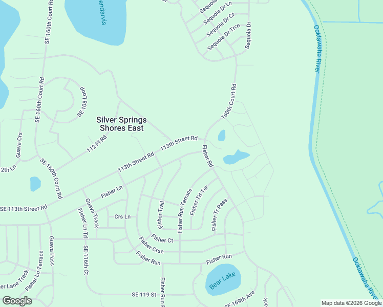 map of restaurants, bars, coffee shops, grocery stores, and more near in Ocklawaha