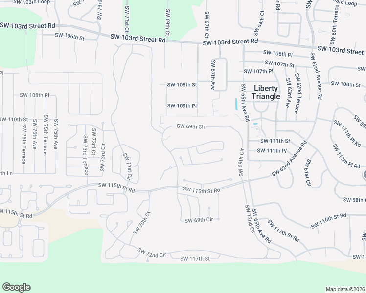 map of restaurants, bars, coffee shops, grocery stores, and more near 6841 SW 111th Loop in Ocala