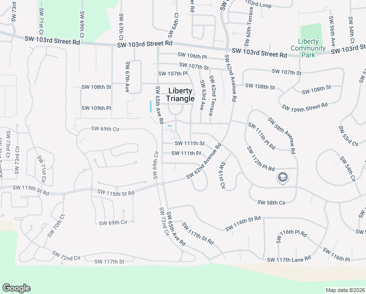 map of restaurants, bars, coffee shops, grocery stores, and more near 6400 Southwest 111th Street in Ocala