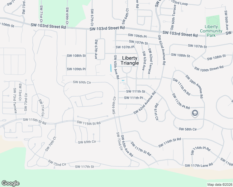 map of restaurants, bars, coffee shops, grocery stores, and more near 6500 Southwest 111th Street in Ocala