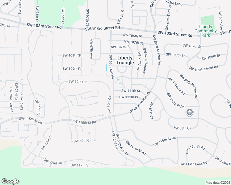 map of restaurants, bars, coffee shops, grocery stores, and more near 6500 Southwest 111th Street in Ocala