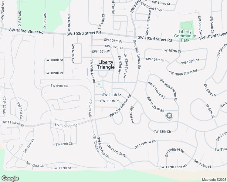 map of restaurants, bars, coffee shops, grocery stores, and more near 6324 Southwest 111th Street in Ocala