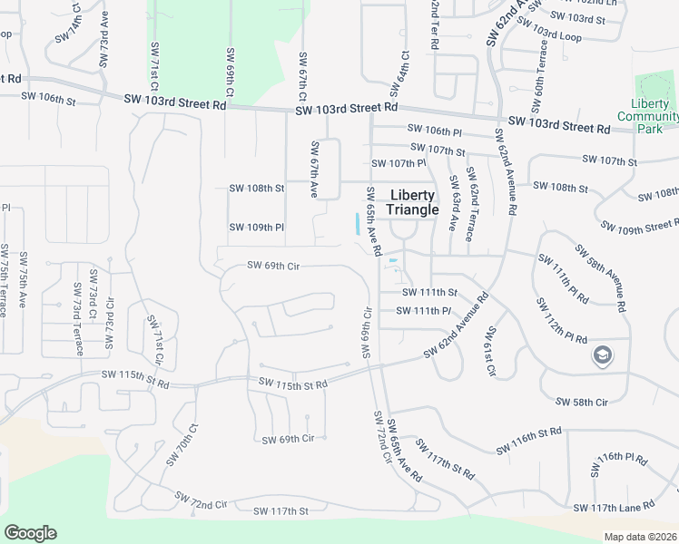 map of restaurants, bars, coffee shops, grocery stores, and more near 10958 Southwest 69th Circle in Ocala