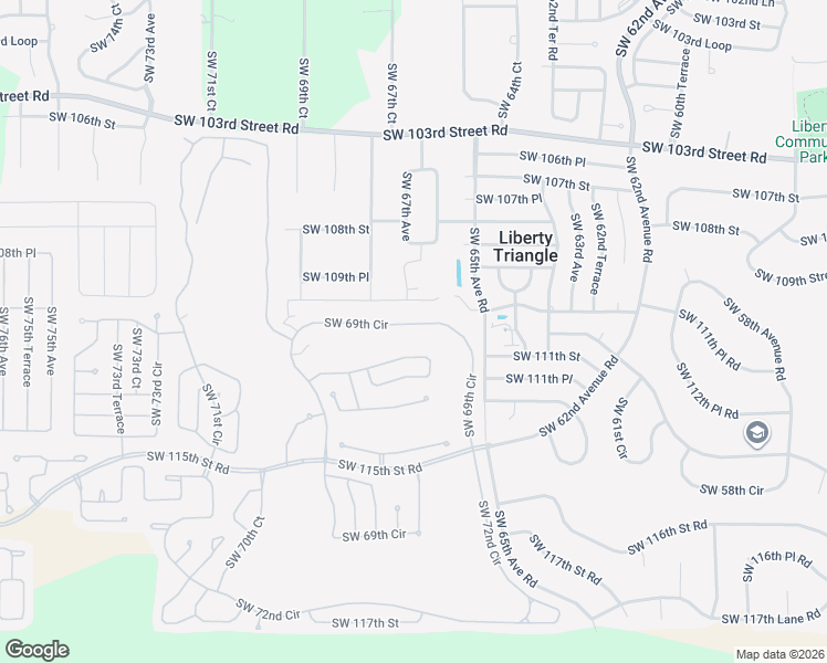 map of restaurants, bars, coffee shops, grocery stores, and more near 10986 Southwest 69th Circle in Ocala