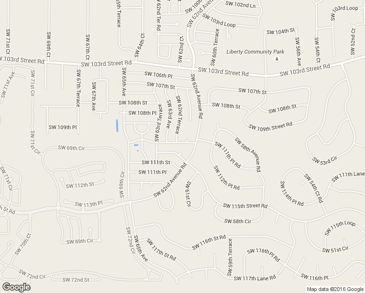 map of restaurants, bars, coffee shops, grocery stores, and more near 6226 Southwest 110th Street in Ocala