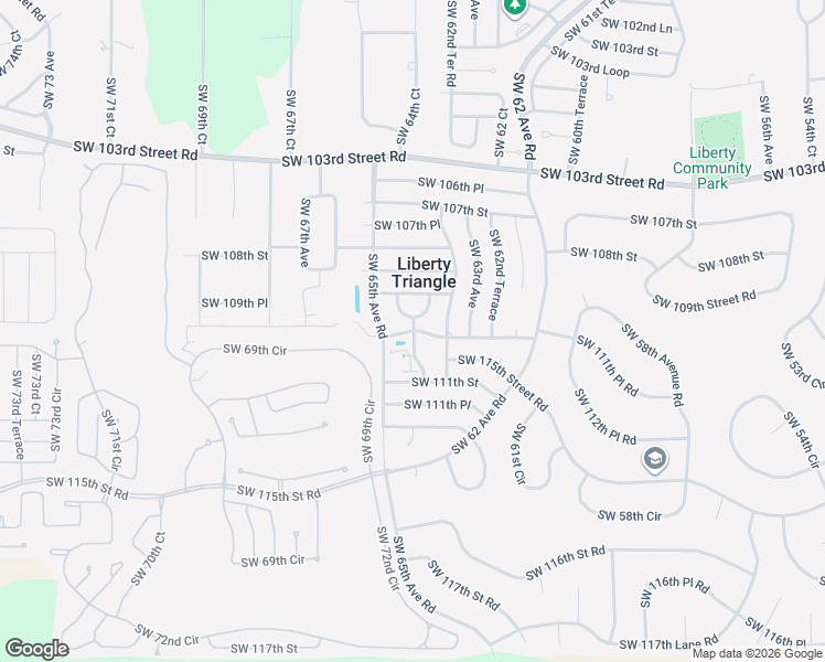 map of restaurants, bars, coffee shops, grocery stores, and more near 6746 Southwest 64th Avenue in Ocala