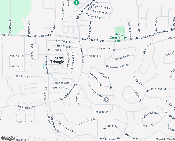 map of restaurants, bars, coffee shops, grocery stores, and more near 6001 Southwest 109th Place in Ocala