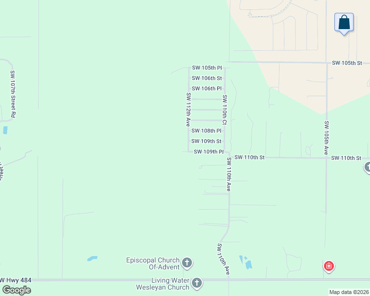 map of restaurants, bars, coffee shops, grocery stores, and more near 10962 Southwest 112th Avenue in Dunnellon