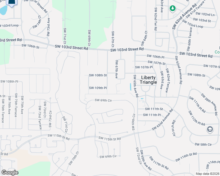 map of restaurants, bars, coffee shops, grocery stores, and more near 10929 Southwest 67th Terrace in Ocala
