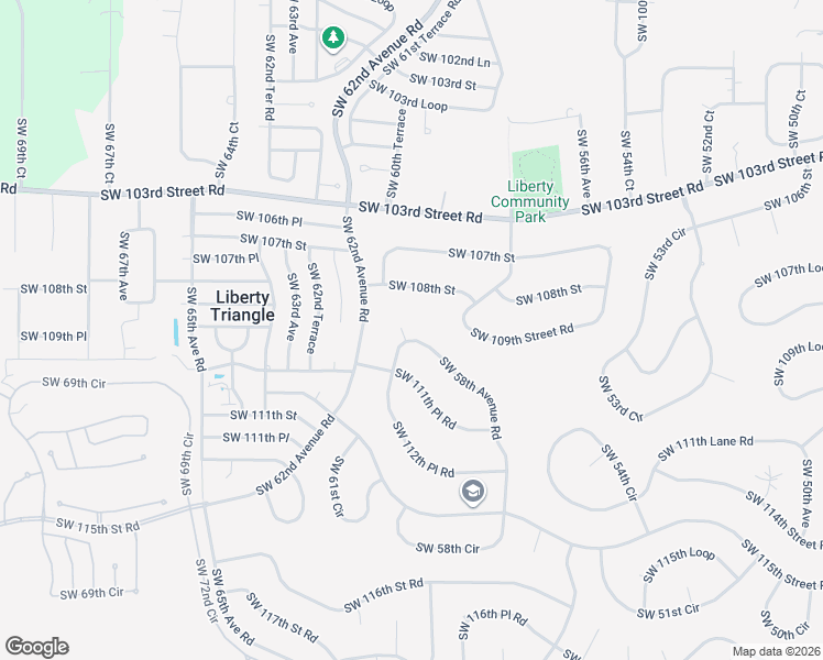 map of restaurants, bars, coffee shops, grocery stores, and more near 6001 Southwest 109th Place in Ocala